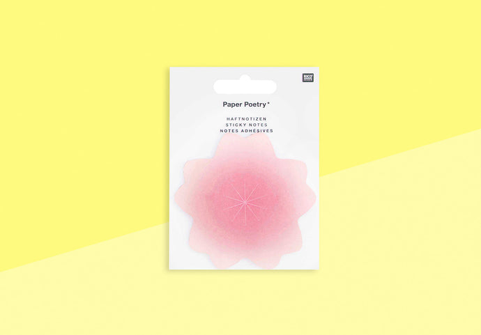 PAPER POETRY - Haftnotizen - Kirschblütenrosa