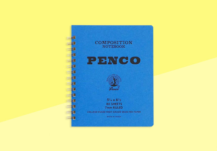 PENCO – Sprialnotizbuch - Blau - M
