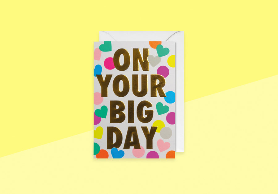 POSTCO - Greeting Card - On Your Big Day