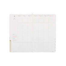 Load image into Gallery viewer, HIGHTIDE - NÄHE - Vertical Diary 2027 - B6 Slim - Red