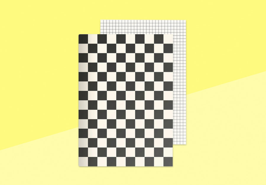 RED FRIES - Notizbuch A5 - Schwarz
