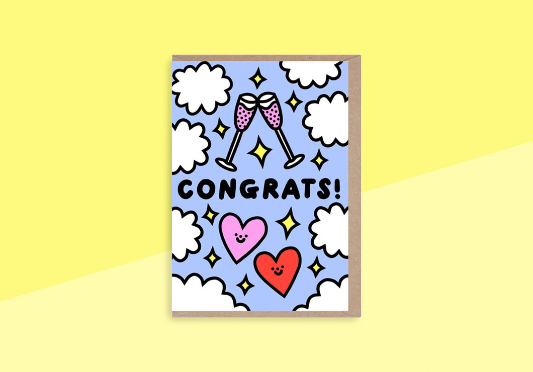 RUMBLE CARDS - Greeting card - Congrats
