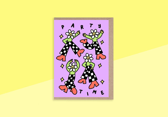 RUMBLE CARDS - Grußkarte - Party Time