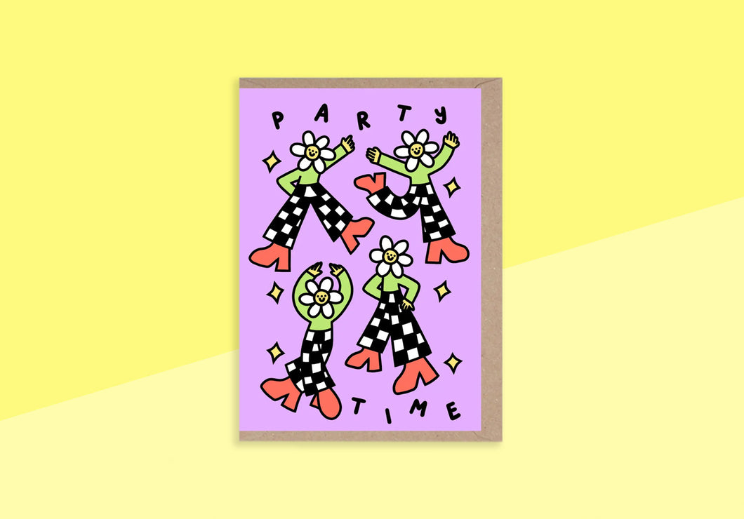 RUMBLE CARDS - Grußkarte - Party Time