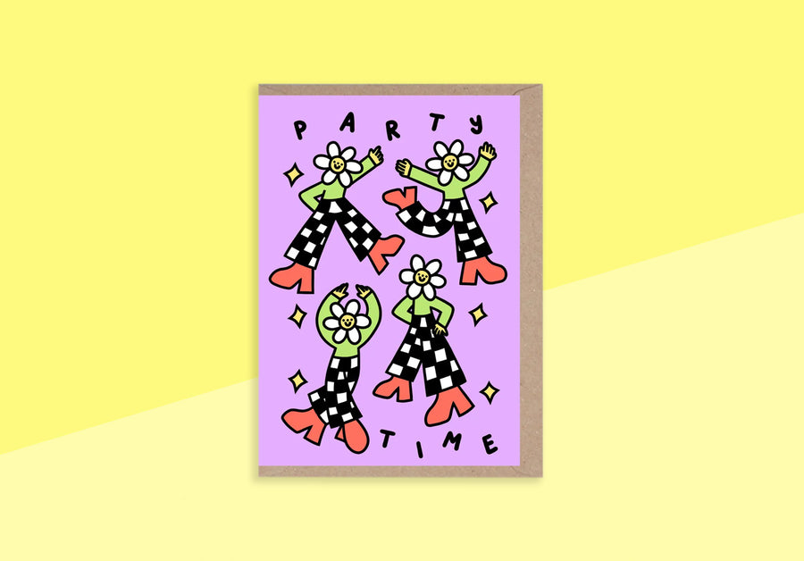 RUMBLE CARDS - Grußkarte - Party Time