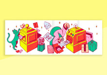 Load image into Gallery viewer, RAD &amp; YELLOW - Accordion Card - Make A Wish