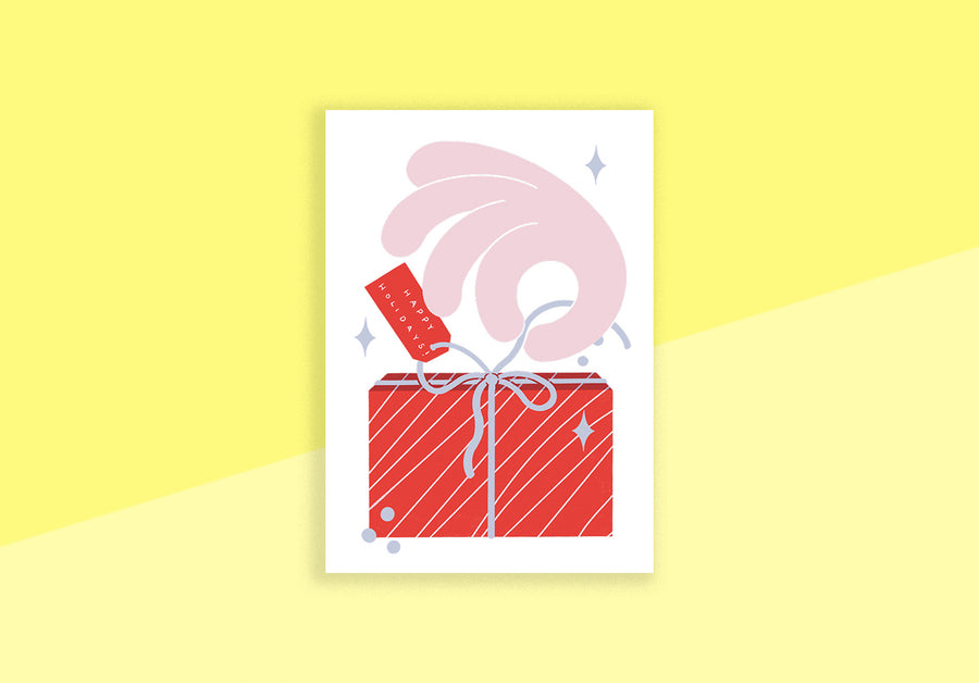 RAD & YELLOW - Greeting card - Happy Holidays