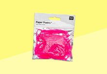 Laden Sie das Bild in den Galerie-Viewer, PAPER POETRY - Gummibaender - Neonpink