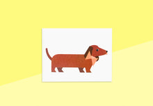 Laden Sie das Bild in den Galerie-Viewer, SCOUT EDITIONS - Minikarte - Dachshund