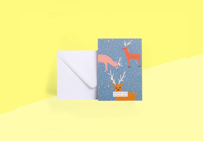 SEASON PAPER COLLECTION - Greeting card - dans la foret