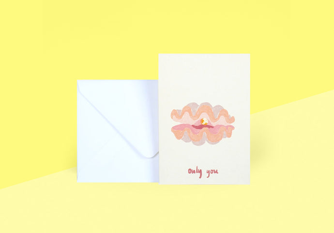 SEASON PAPER COLLECTION - Greeting card - Oyster 