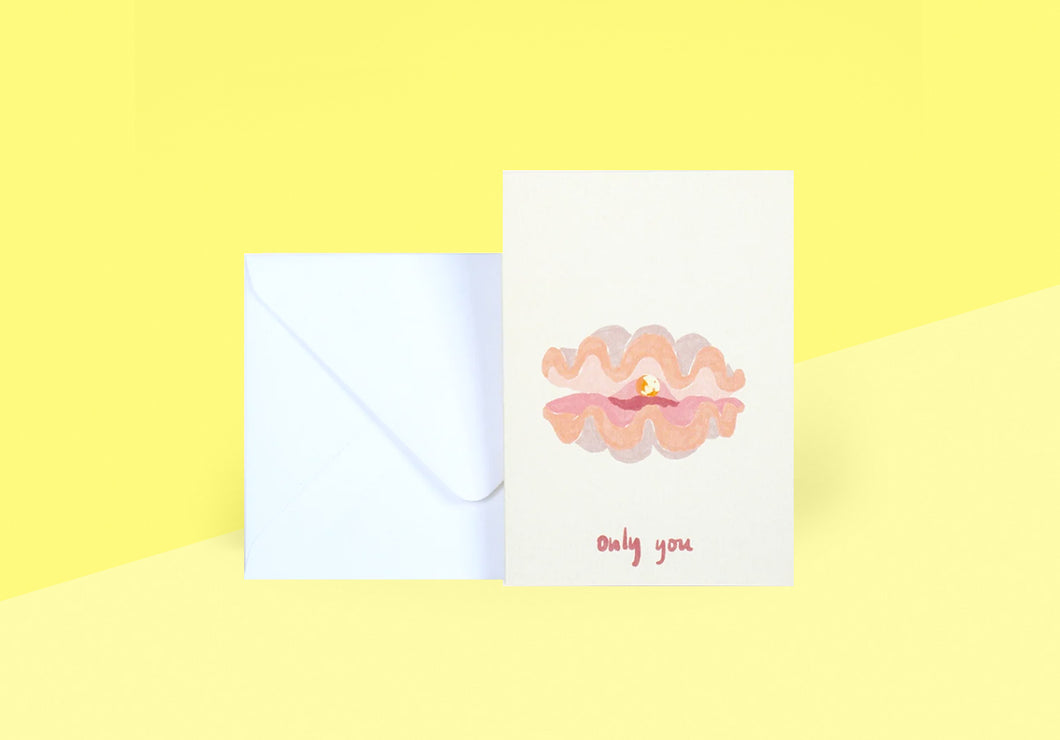 SEASON PAPER COLLECTION - Greeting card - Oyster 