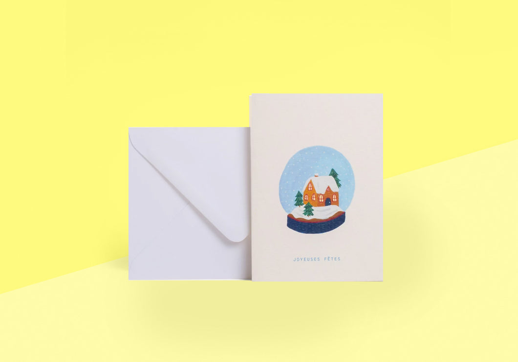 SEASON PAPER COLLECTION - Card - Boule de Noel