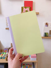 Load image into Gallery viewer, SOUS-BOIS - Notebook A5 - lime