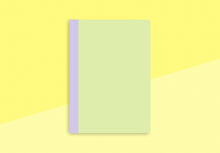Load image into Gallery viewer, SOUS-BOIS - Notebook A5 - lime