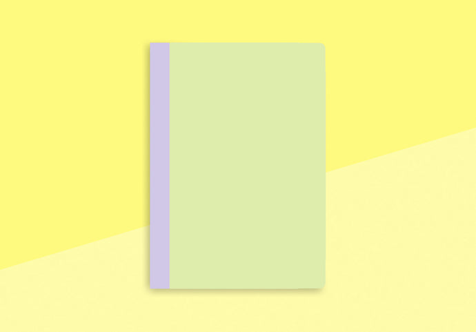 SOUS-BOIS - Notebook A5 - lime