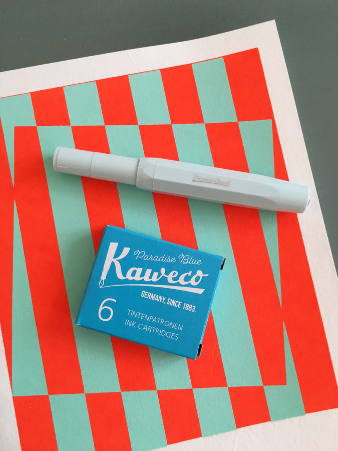 KAWECO - Ink Cartridges - Paradise Blue