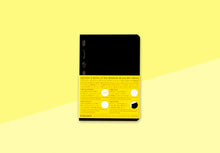 Load image into Gallery viewer, STÁLOGY - 1/2 Year Notebook Gridded A6 - Black