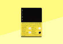 Load image into Gallery viewer, STÁLOGY - 1/2 Year Notebook Gridded B6 - Black