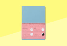 Load image into Gallery viewer, STÁLOGY - 365 Days Notebook A5 - Lined - Blue