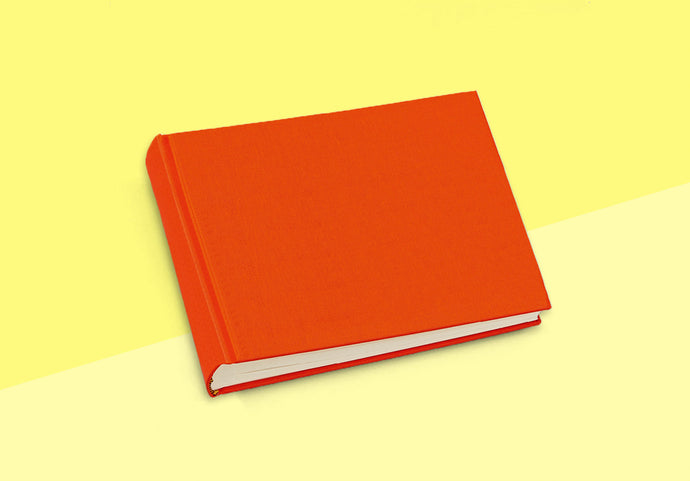 SEMIKOLON - Fotoalbum Classic - Klein - Orange