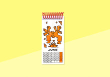 Load image into Gallery viewer, SOYBOT - Riso Calendar 2026 - Orange
