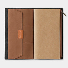 Load image into Gallery viewer, TRAVELER'S FACTORY - Notebook Cotton Zipper Case - Coffee
