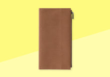 Load image into Gallery viewer, TRAVELER'S FACTORY - Notebook Cotton Zipper Case - Coffee