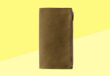 Load image into Gallery viewer, TRAVELER'S FACTORY - Notebook Cotton Zipper Case - Olive