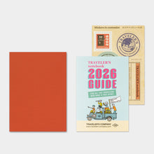 Load image into Gallery viewer, TRAVELER&#39;S COMPANY - Traveler&#39;s Notebook Passport - 2026 monthly diary