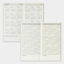 Load image into Gallery viewer, TRAVELER&#39;S COMPANY - Traveler&#39;s Notebook Regular - 2026 monthly diary