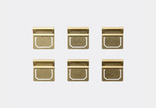 Load image into Gallery viewer, TRAVELER&#39;S COMPANY – Brass Index Clips