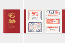 Load image into Gallery viewer, TRAVELER&#39;S COMPANY – LOVE AND TRIP - Traveler&#39;s Notebook Passport Refill