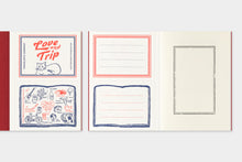 Load image into Gallery viewer, TRAVELER&#39;S COMPANY – LOVE AND TRIP - Traveler&#39;s Notebook Passport Refill