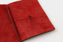 Load image into Gallery viewer, TRAVELER&#39;S COMPANY – LOVE AND TRIP - Traveler&#39;s Notebook Passport red