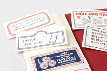Load image into Gallery viewer, TRAVELER&#39;S COMPANY – LOVE AND TRIP - Traveler&#39;s Notebook Regular Refill
