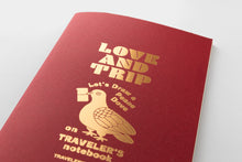 Load image into Gallery viewer, TRAVELER&#39;S COMPANY – LOVE AND TRIP - Traveler&#39;s Notebook Regular Refill
