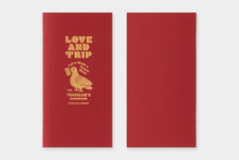 Load image into Gallery viewer, TRAVELER&#39;S COMPANY – LOVE AND TRIP - Traveler&#39;s Notebook Regular Refill