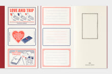 Load image into Gallery viewer, TRAVELER&#39;S COMPANY – LOVE AND TRIP - Traveler&#39;s Notebook Regular Refill