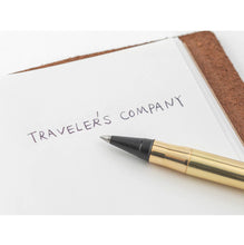 Laden Sie das Bild in den Galerie-Viewer, TRAVELER&#39;S COMPANY - Messing Tintenroller