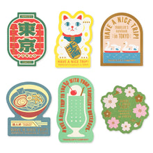 Laden Sie das Bild in den Galerie-Viewer, TRAVELER&#39;S COMPANY – TOKYO EDITION - Sticker Set