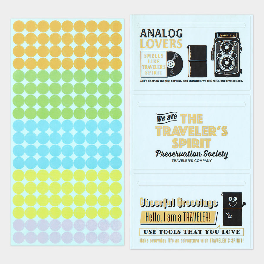 TRAVELER'S COMPANY - Traveler's Notebook - 2026 Customized Sticker Set