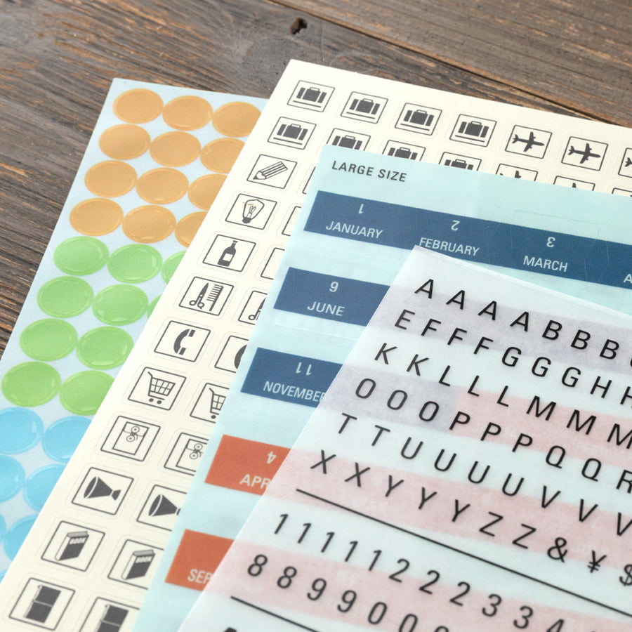 TRAVELER'S COMPANY - Traveler's Notebook - 2026 Customized Sticker Set