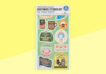 Load image into Gallery viewer, TRAVELER&#39;S COMPANY - Traveler&#39;s Notebook - 2026 Customized Sticker Set