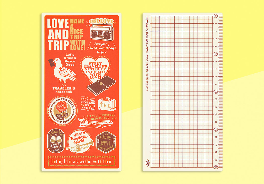 TRAVELER'S COMPANY - Traveler's Notebook Regular - Plastic Sheet limited edition 2025
