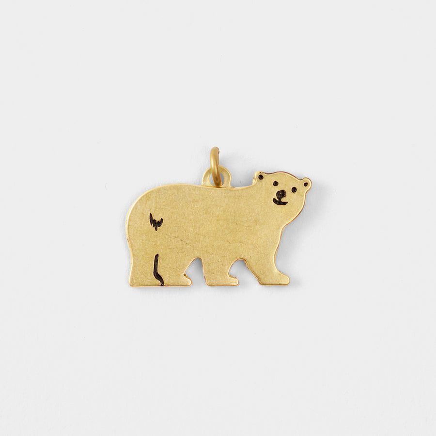 TRAVELER'S FACTORY - Limited Edition - Charm Brass Small Bear