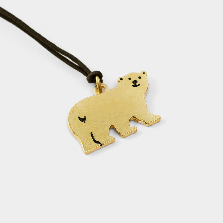 TRAVELER'S FACTORY - Limited Edition - Charm Brass Small Bear