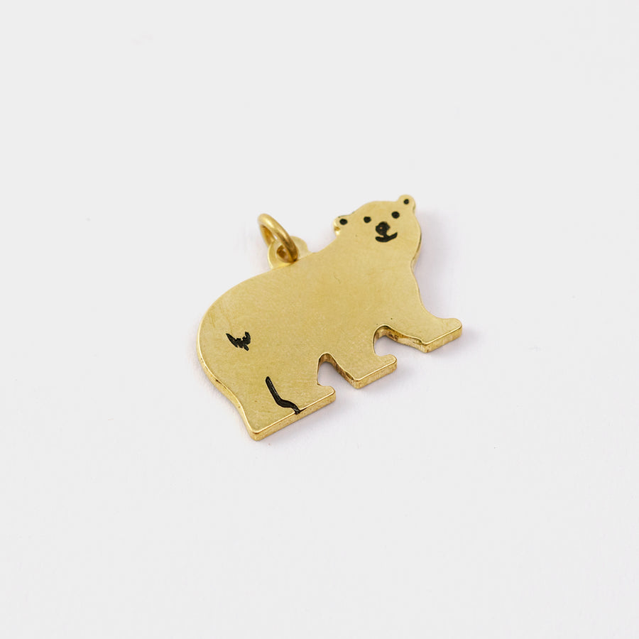 TRAVELER'S FACTORY - Limited Edition - Charm Brass Small Bear