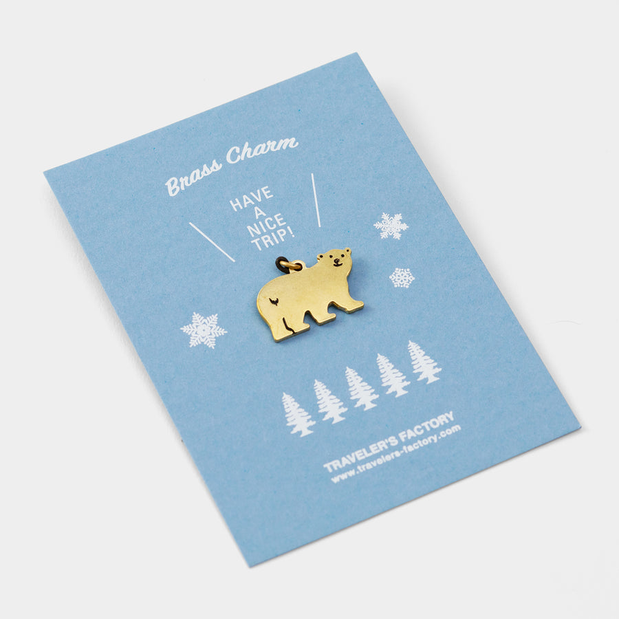 TRAVELER'S FACTORY - Limited Edition - Charm Brass Small Bear