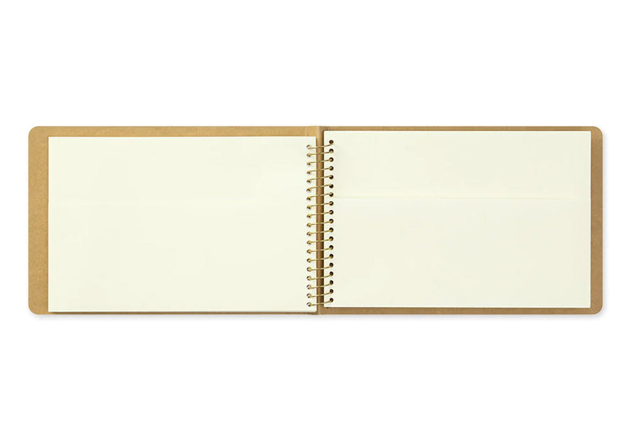 TRAVELER'S COMPANY - Spiral Ring Notebook - B6 Paper Pocket
